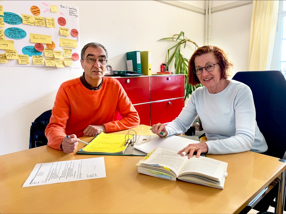 Erwin W&auml;lter und Rita Batliner. 